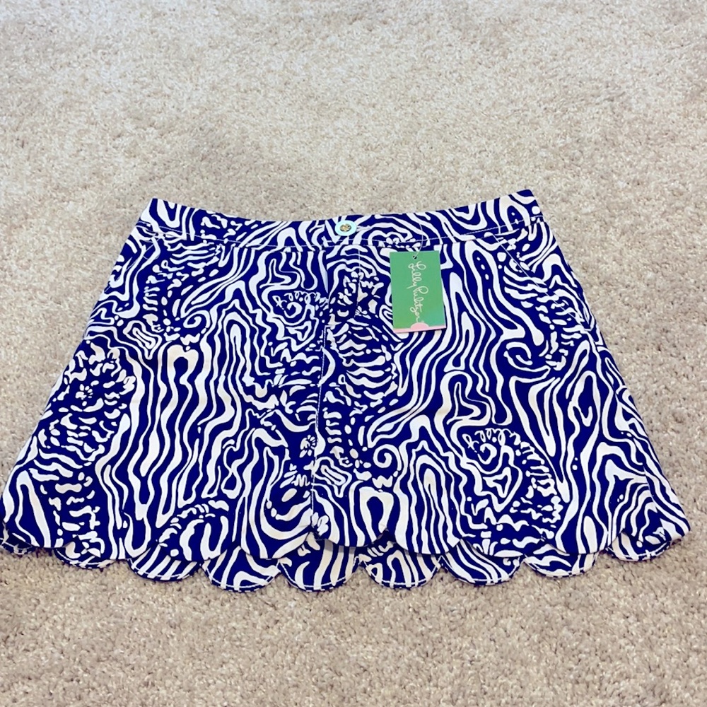 Lilly Pulitzer Scalloped Skort - Picture 1 of 1